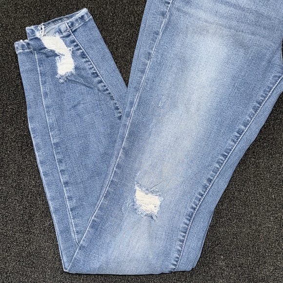 Kancan high waisted distressed skinny jean - Picture 2 of 4